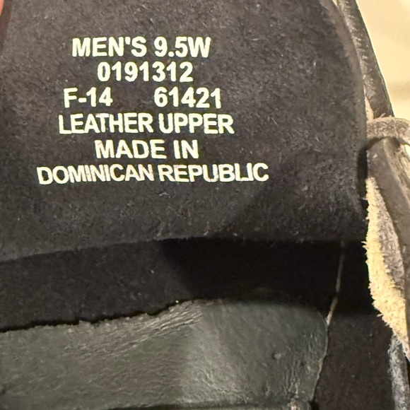 Sperry Top-Sider Men's Navy Leather Boat Shoes Size 9.5W Classic Deck Shoes - Picture 13 of 13